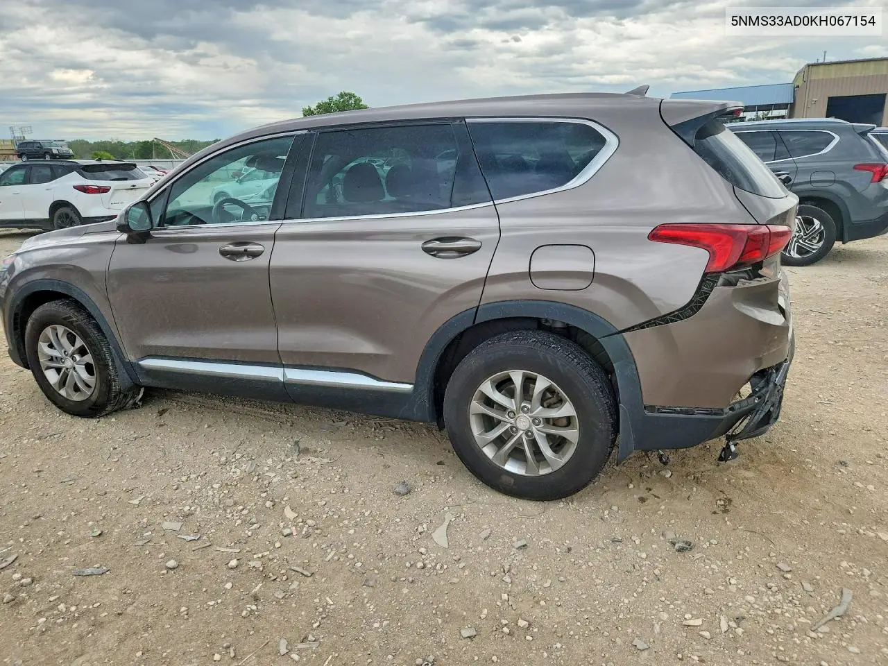 2019 Hyundai Santa Fe Sel 2.4L VIN: 5NMS33AD0KH067154 Lot: 58027236