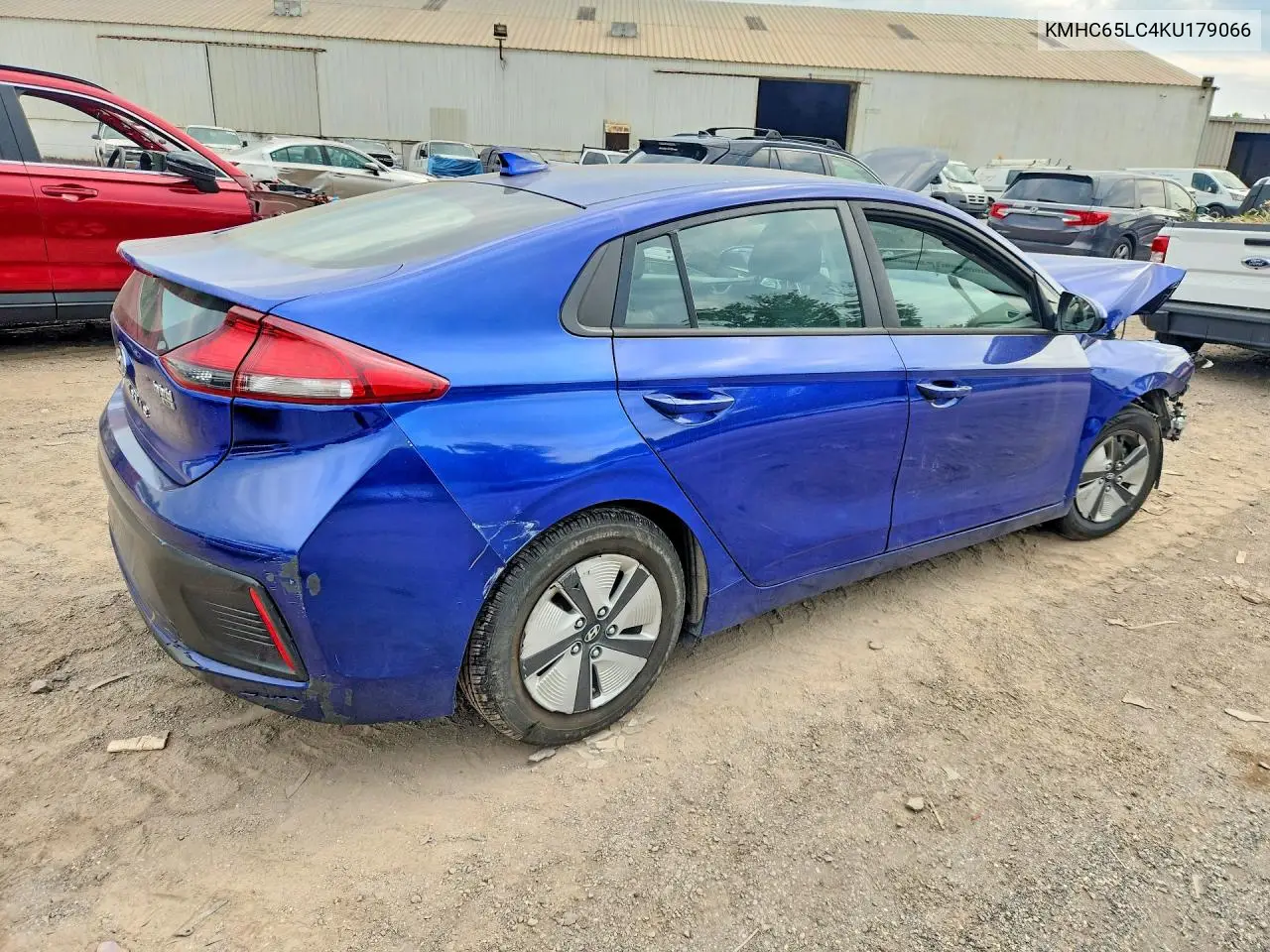 2019 Hyundai Ioniq Blue VIN: KMHC65LC4KU179066 Lot: 58100086