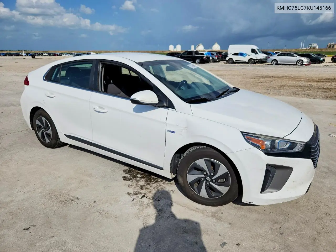 2019 Hyundai Ioniq Sel VIN: KMHC75LC7KU145166 Lot: 58378646