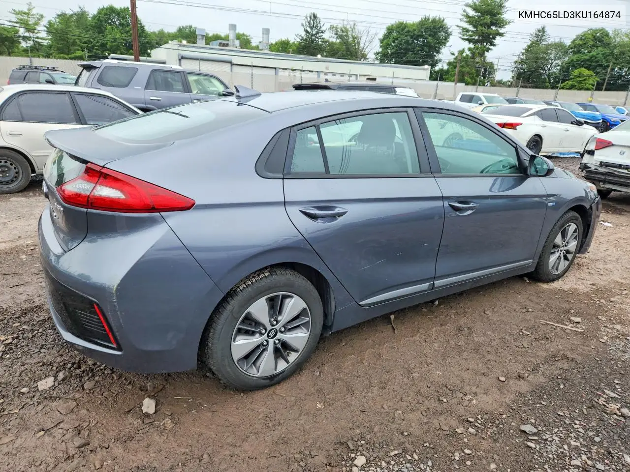 2019 Hyundai Ioniq Plug-In Hybrid Base VIN: KMHC65LD3KU164874 Lot: 59222886