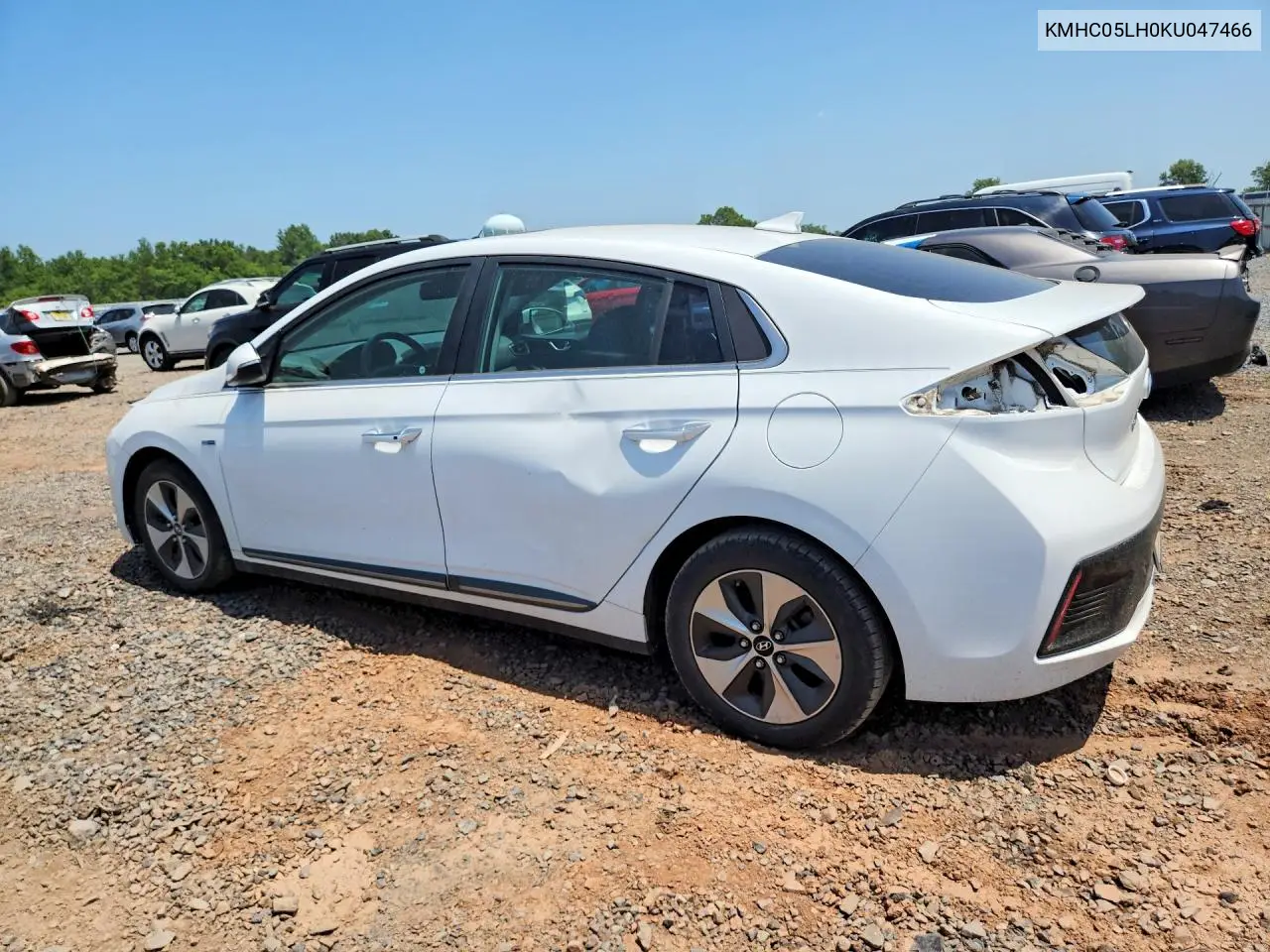 2019 Hyundai Ioniq Limited VIN: KMHC05LH0KU047466 Lot: 59379046