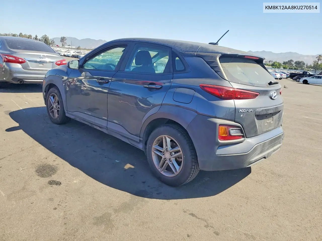 2019 Hyundai Kona Se VIN: KM8K12AA8KU270514 Lot: 59628146
