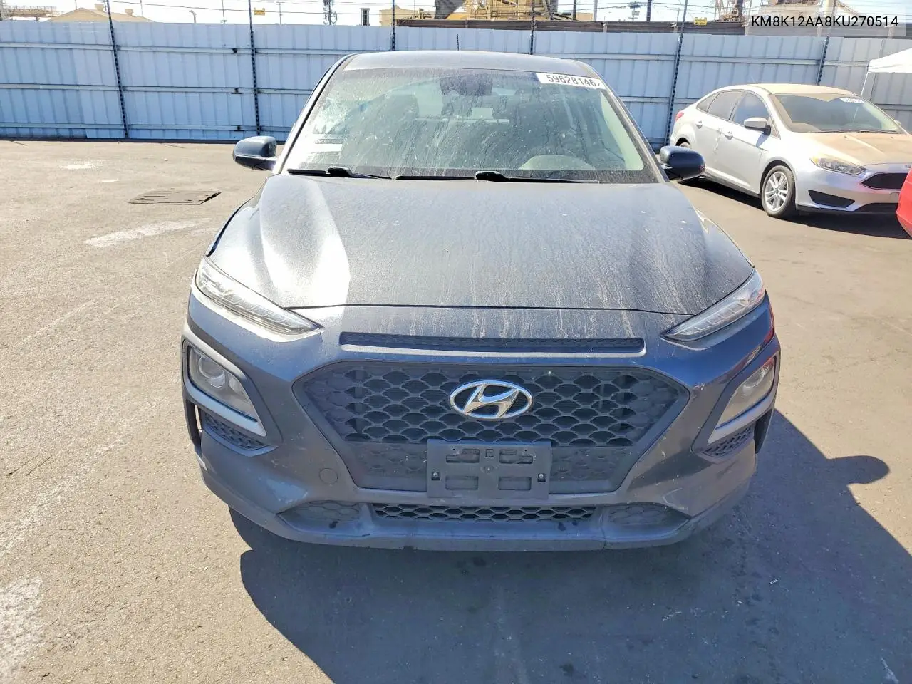 2019 Hyundai Kona Se VIN: KM8K12AA8KU270514 Lot: 59628146