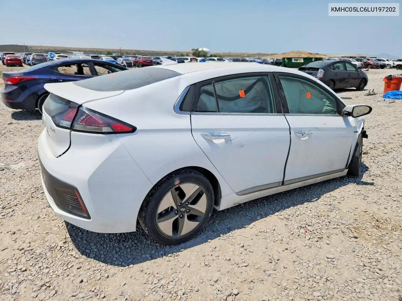2020 Hyundai Ioniq Limited VIN: KMHC05LC6LU197202 Lot: 50978766