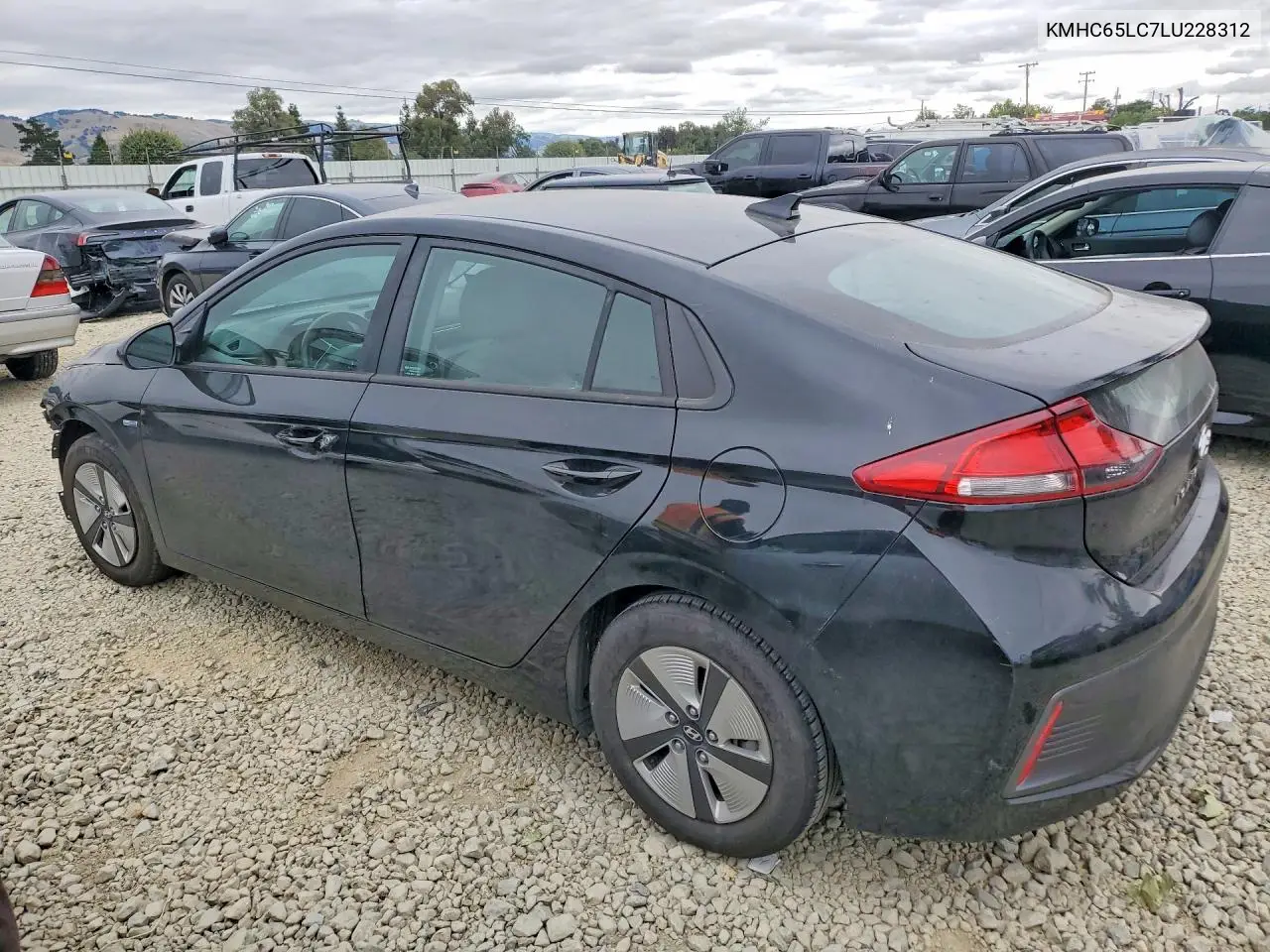 2020 Hyundai Ioniq Blue VIN: KMHC65LC7LU228312 Lot: 52401666