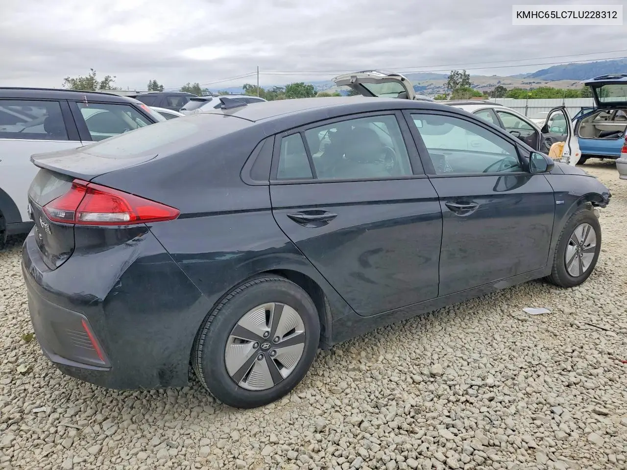 2020 Hyundai Ioniq Blue VIN: KMHC65LC7LU228312 Lot: 52401666