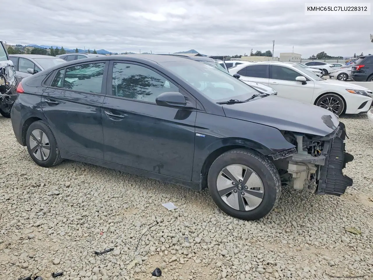 2020 Hyundai Ioniq Blue VIN: KMHC65LC7LU228312 Lot: 52401666