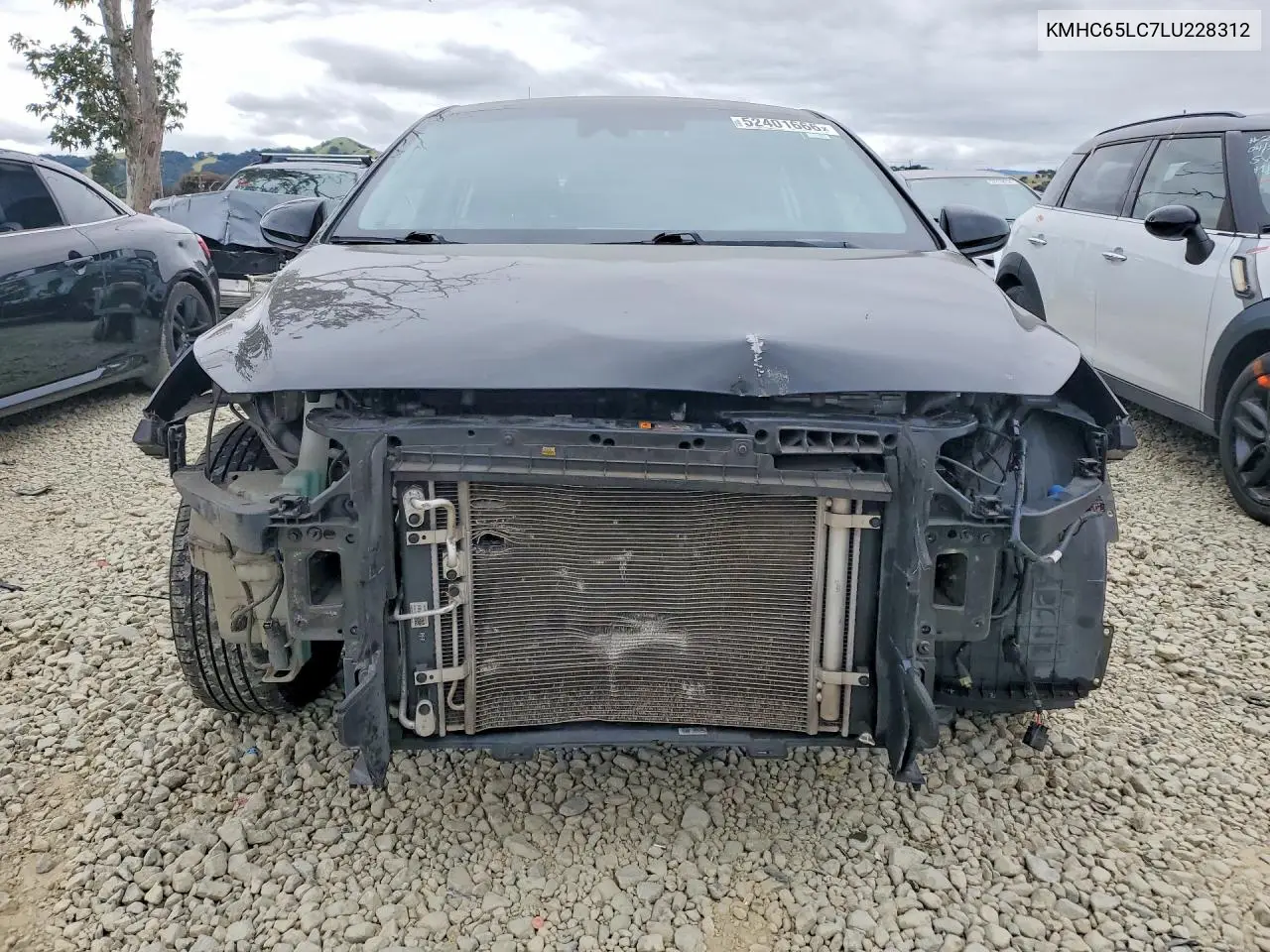 2020 Hyundai Ioniq Blue VIN: KMHC65LC7LU228312 Lot: 52401666