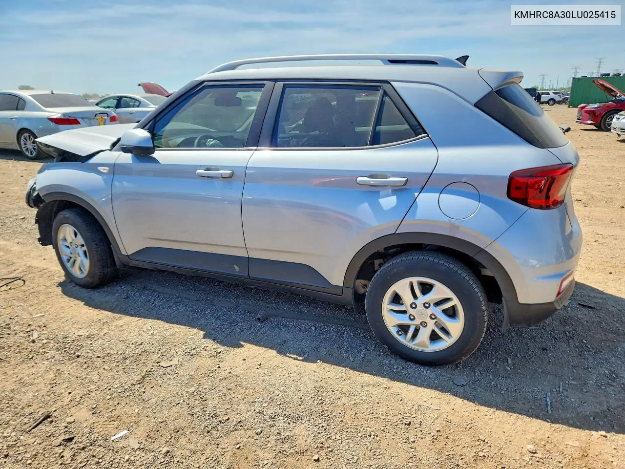 2020 Hyundai Venue Sel VIN: KMHRC8A30LU025415 Lot: 55335136