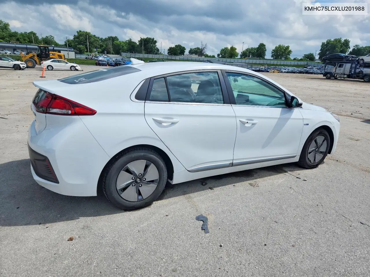 2020 Hyundai Ioniq Se VIN: KMHC75LCXLU201988 Lot: 55841506