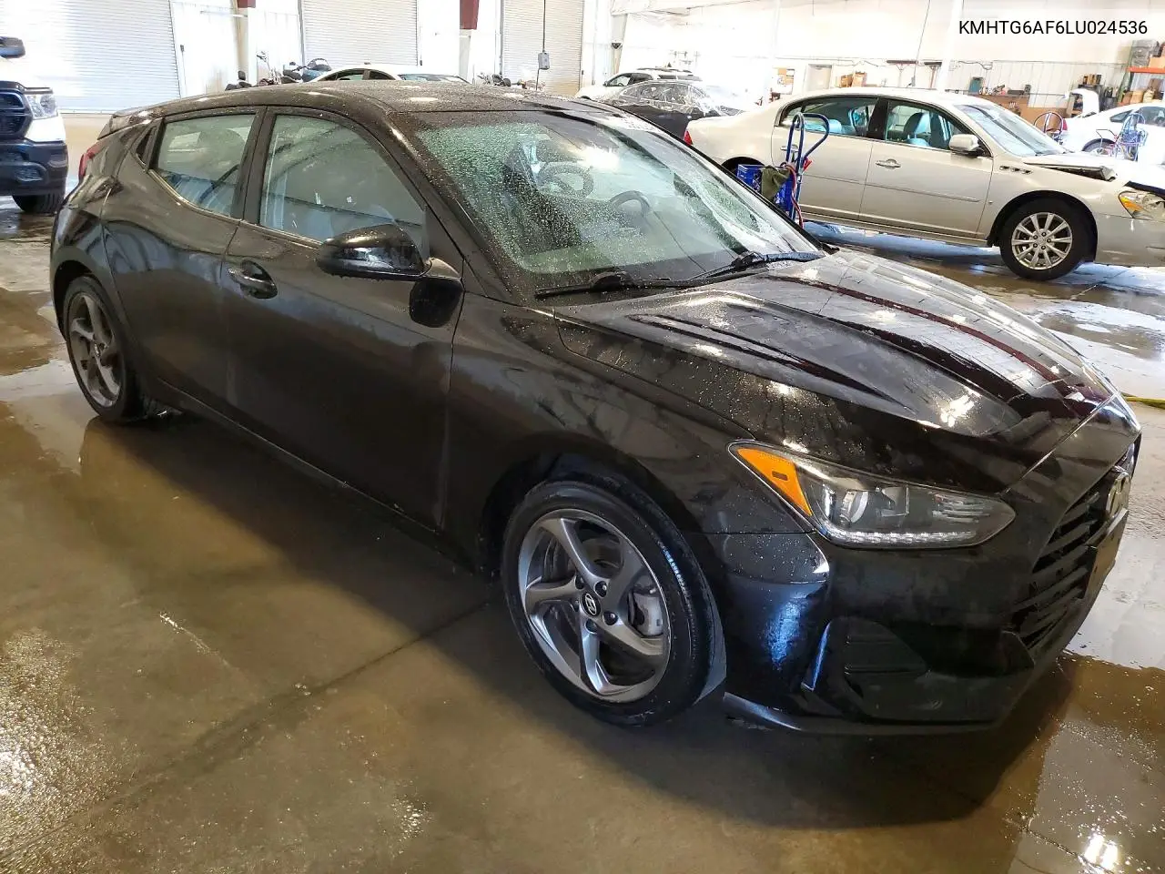 2020 Hyundai Veloster 2.0L VIN: KMHTG6AF6LU024536 Lot: 55916246