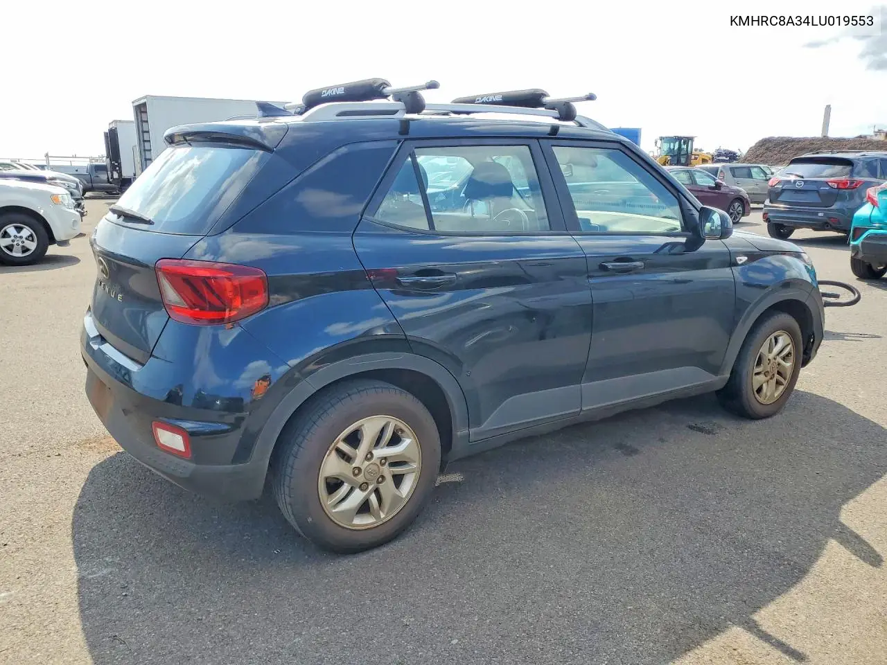 2020 Hyundai Venue Sel VIN: KMHRC8A34LU019553 Lot: 56176306