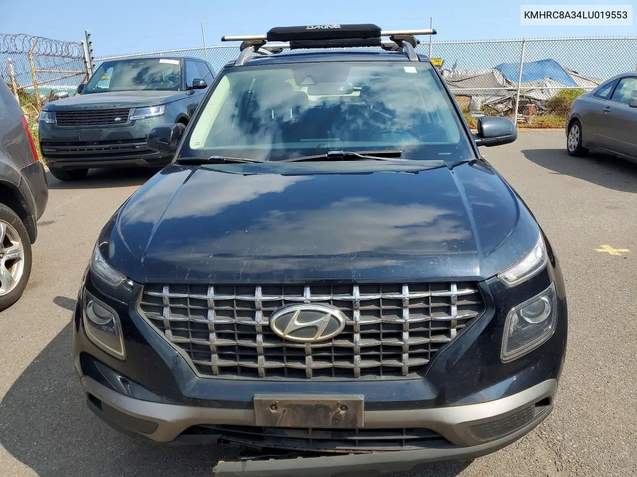 2020 Hyundai Venue Sel VIN: KMHRC8A34LU019553 Lot: 56176306