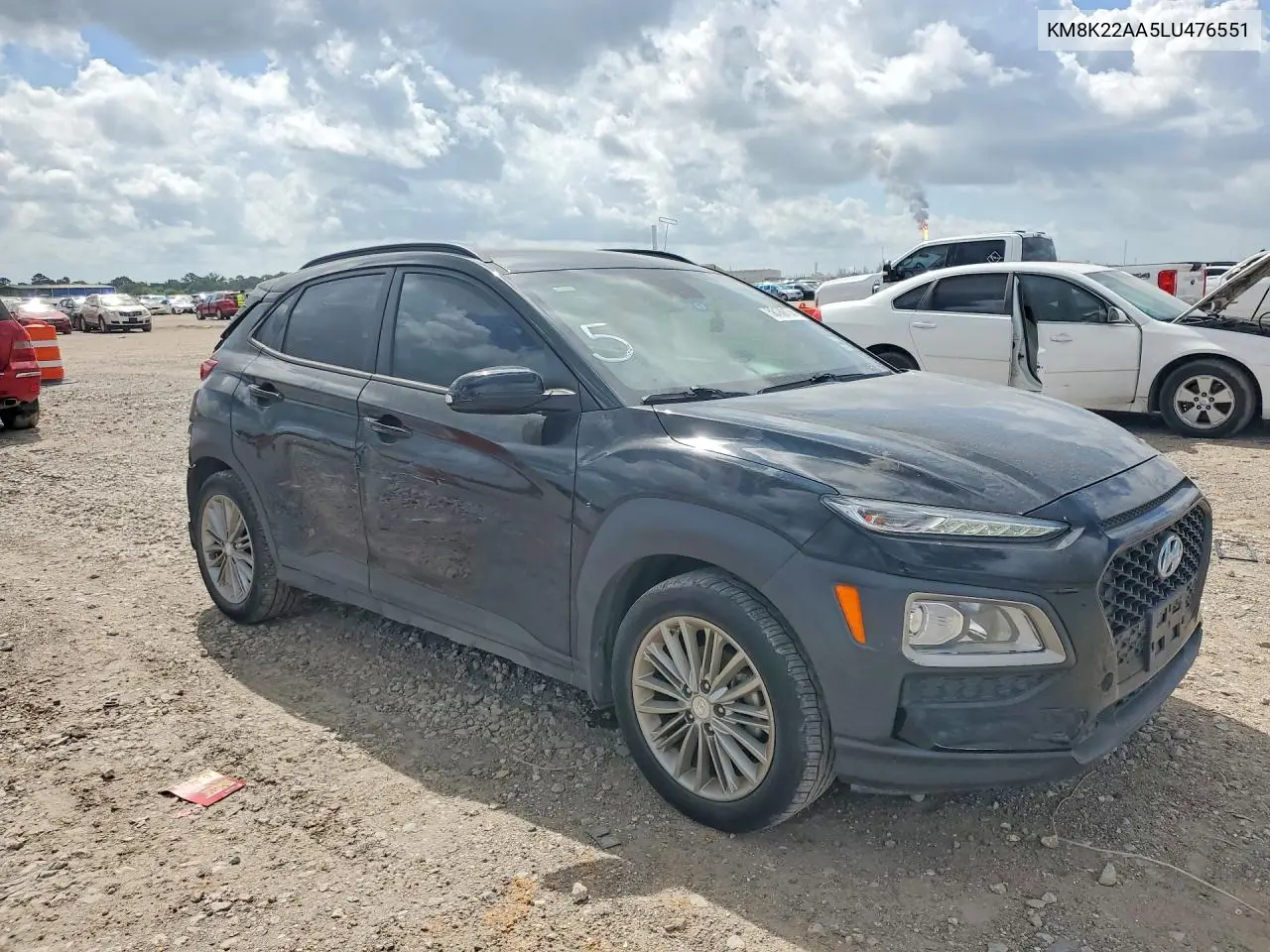 2020 Hyundai Kona Sel VIN: KM8K22AA5LU476551 Lot: 56189136