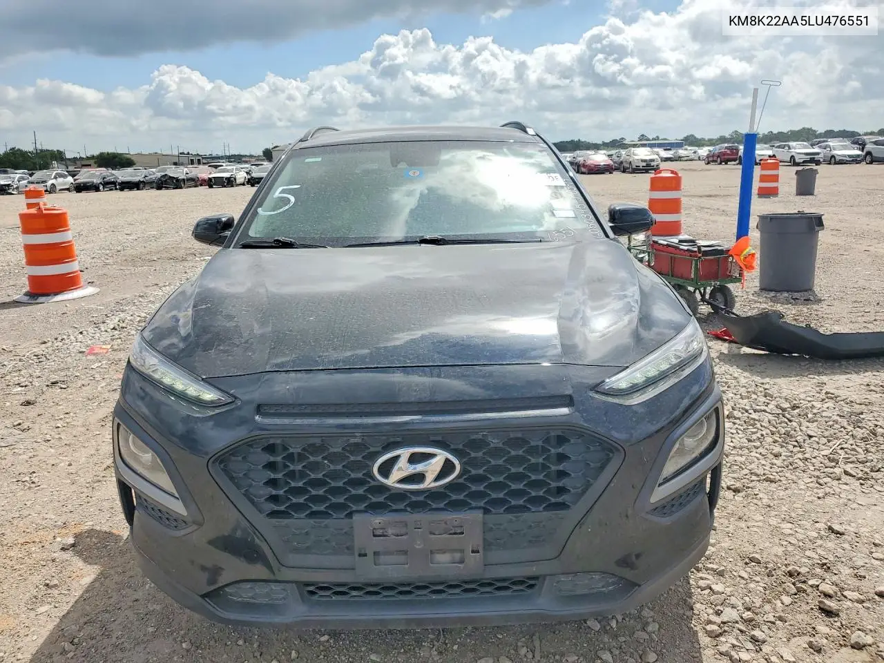 2020 Hyundai Kona Sel VIN: KM8K22AA5LU476551 Lot: 56189136