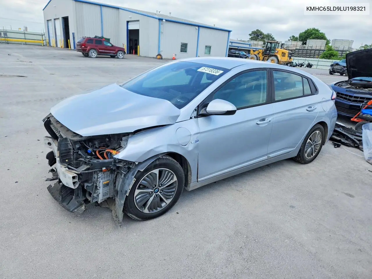 2020 Hyundai Ioniq Se VIN: KMHC65LD9LU198321 Lot: 57318336