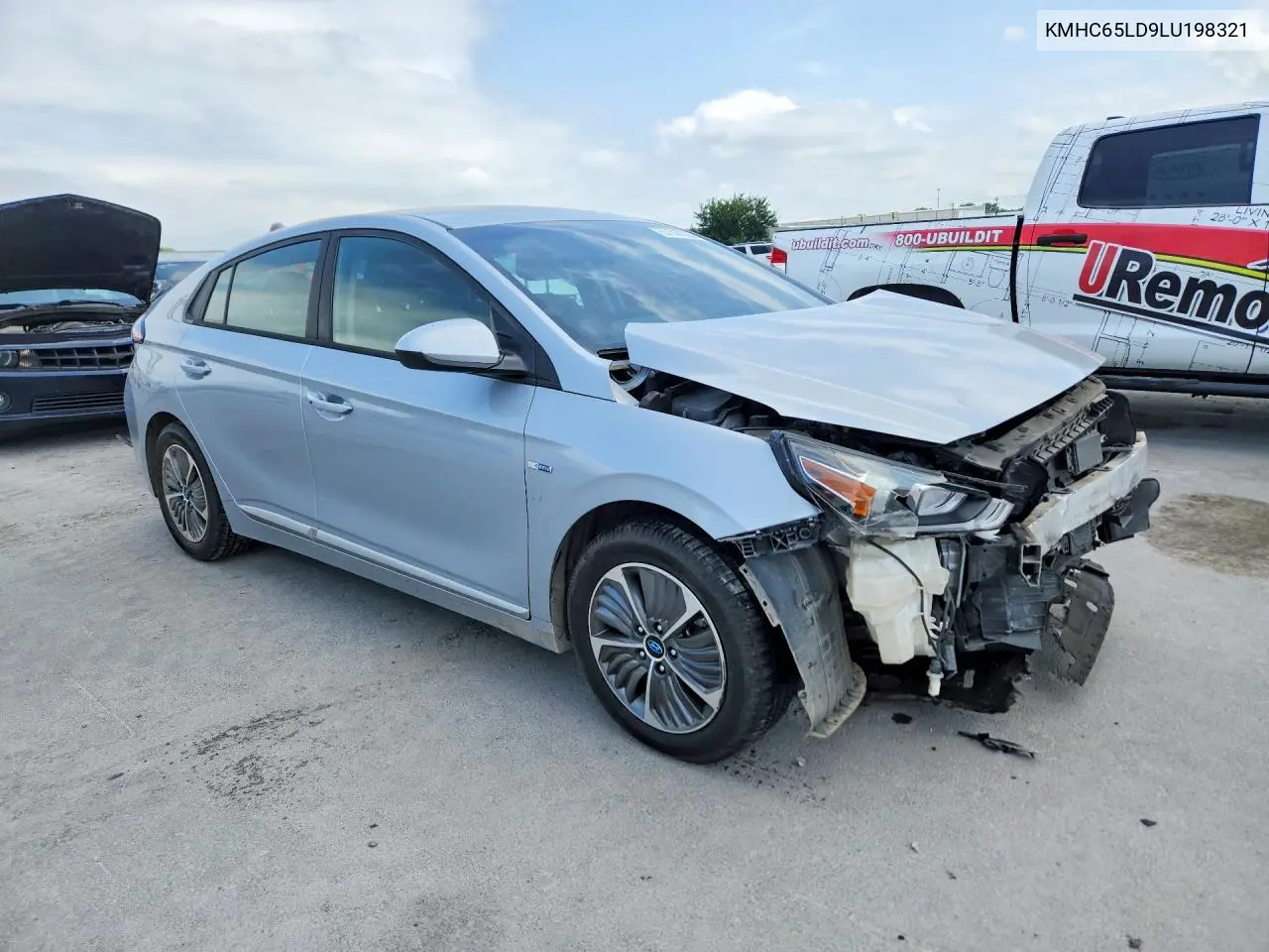 2020 Hyundai Ioniq Se VIN: KMHC65LD9LU198321 Lot: 57318336