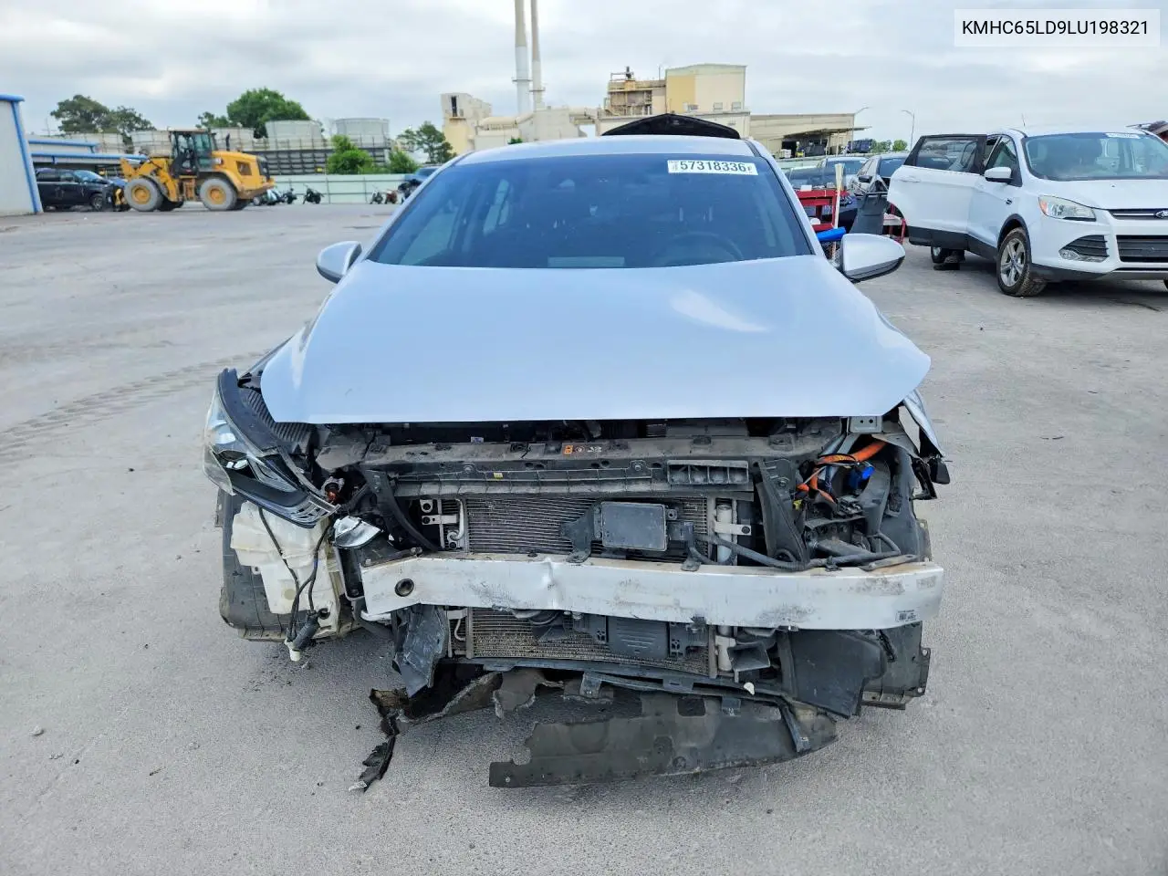 2020 Hyundai Ioniq Se VIN: KMHC65LD9LU198321 Lot: 57318336