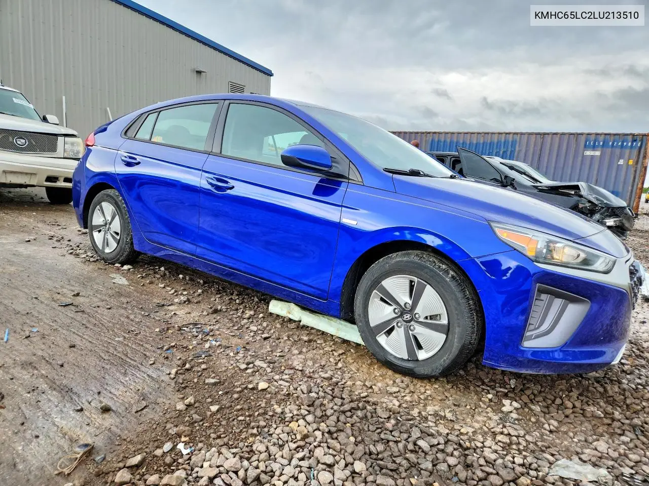 2020 Hyundai Ioniq Blue VIN: KMHC65LC2LU213510 Lot: 57422896