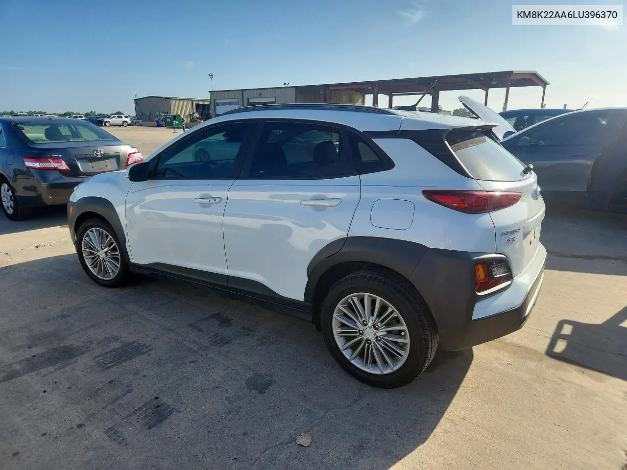 2020 Hyundai Kona Sel VIN: KM8K22AA6LU396370 Lot: 57428966