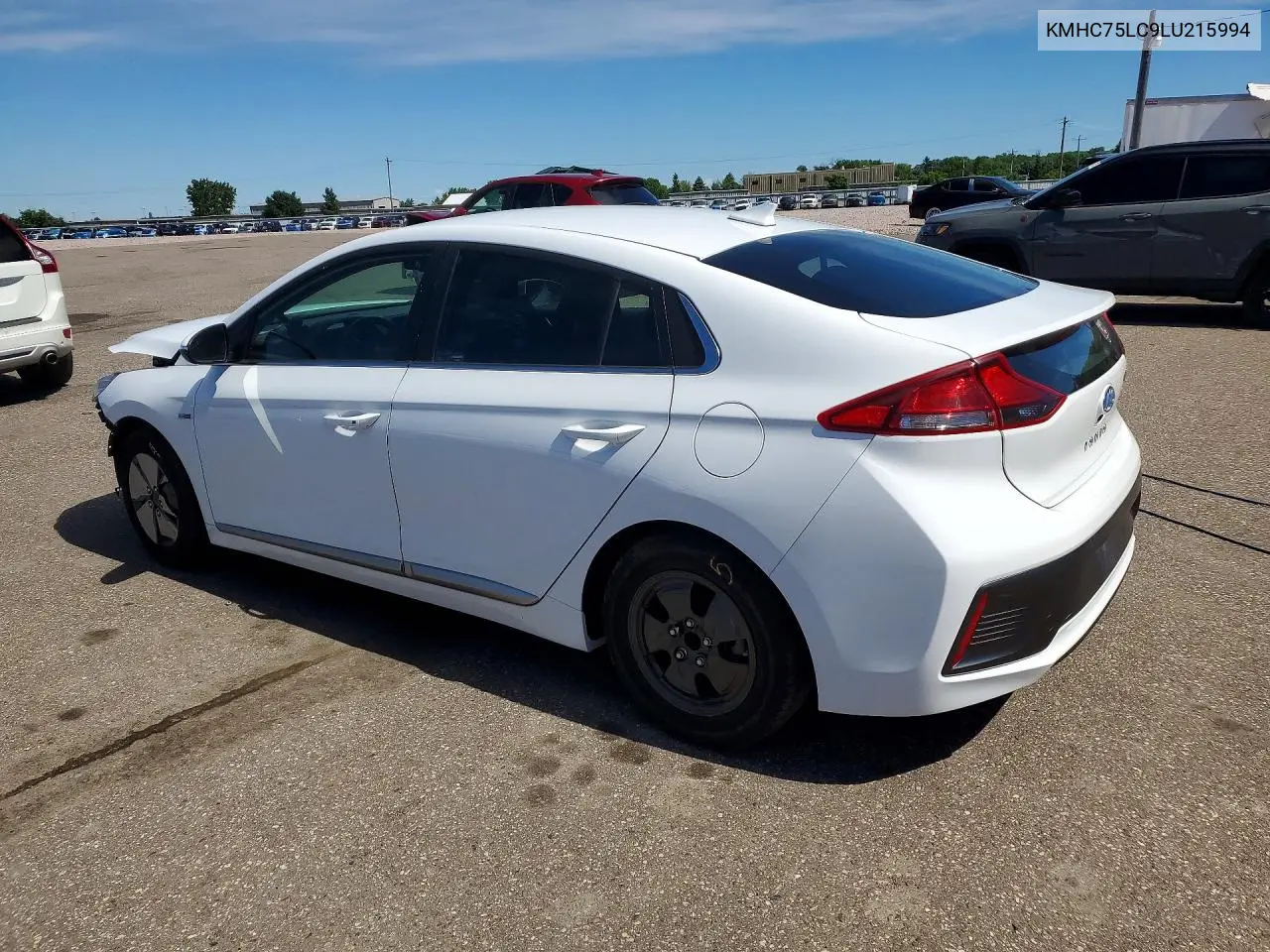 2020 Hyundai Ioniq Se VIN: KMHC75LC9LU215994 Lot: 57657576