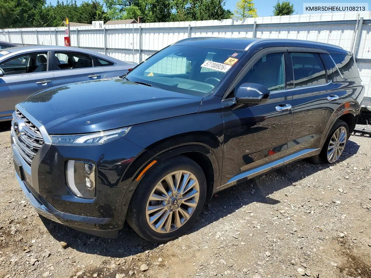 2020 Hyundai Palisade Limited VIN: KM8R5DHE6LU108213 Lot: 57708926