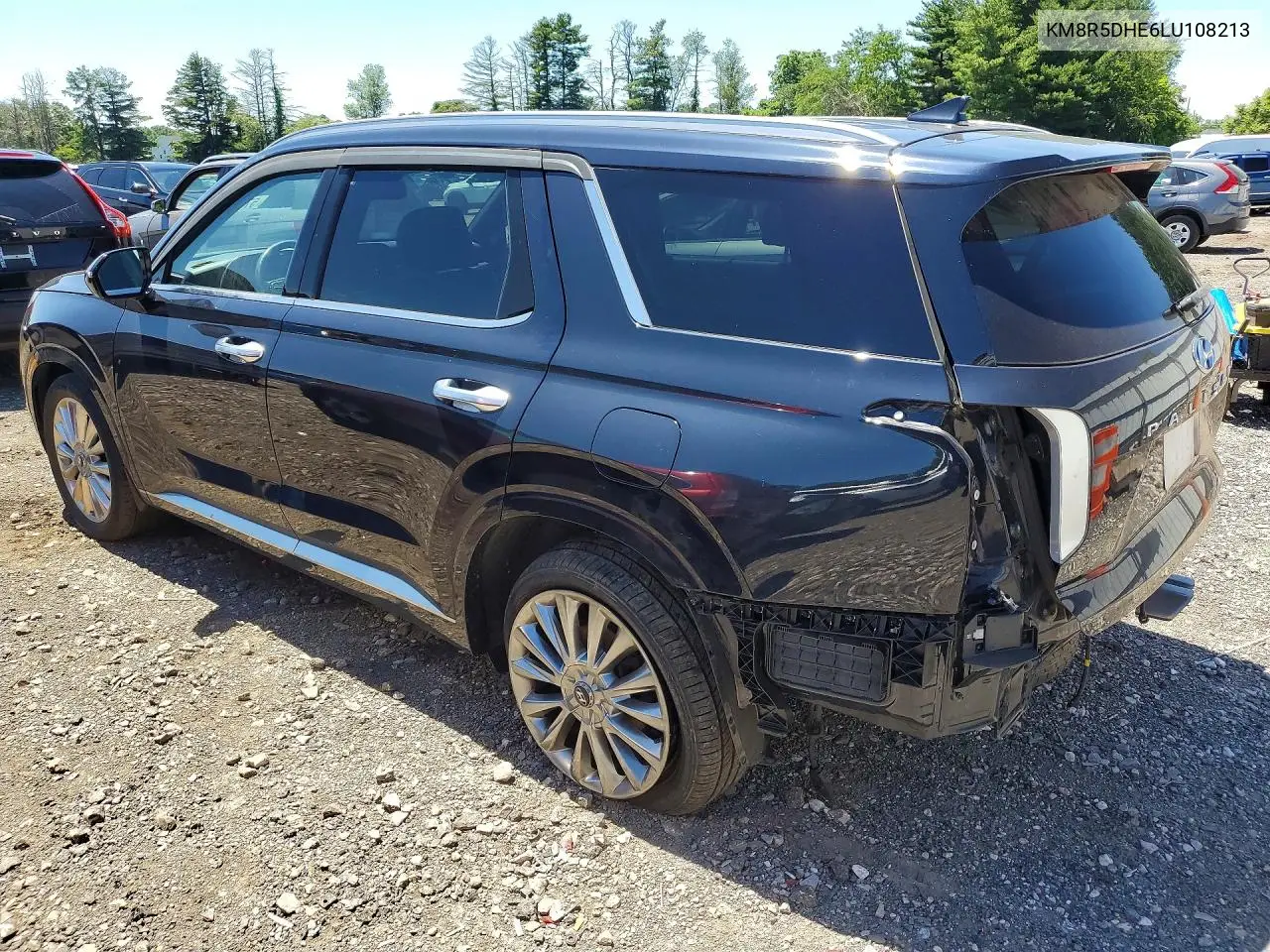 2020 Hyundai Palisade Limited VIN: KM8R5DHE6LU108213 Lot: 57708926