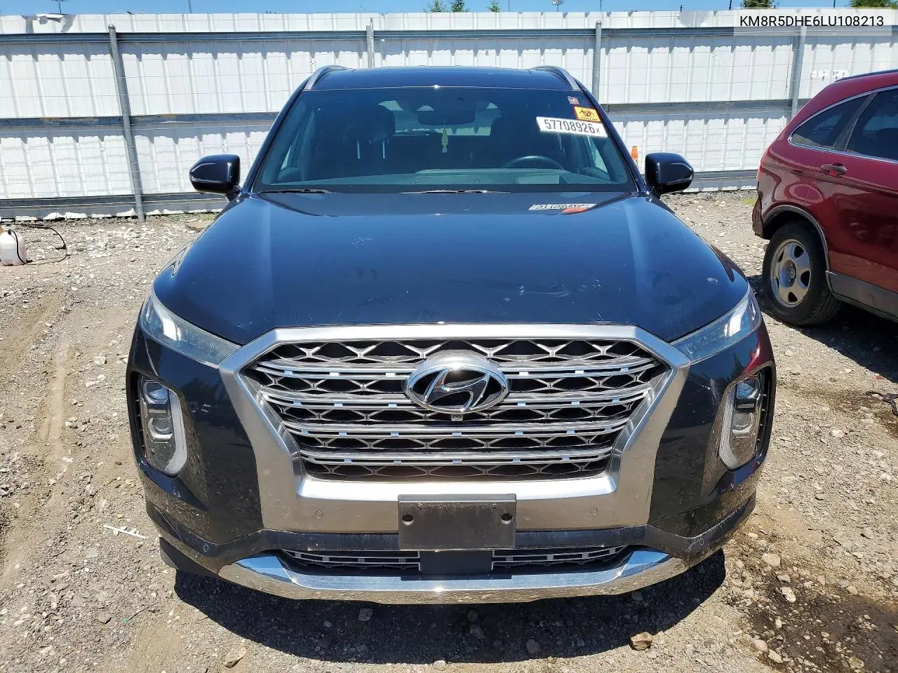 2020 Hyundai Palisade Limited VIN: KM8R5DHE6LU108213 Lot: 57708926