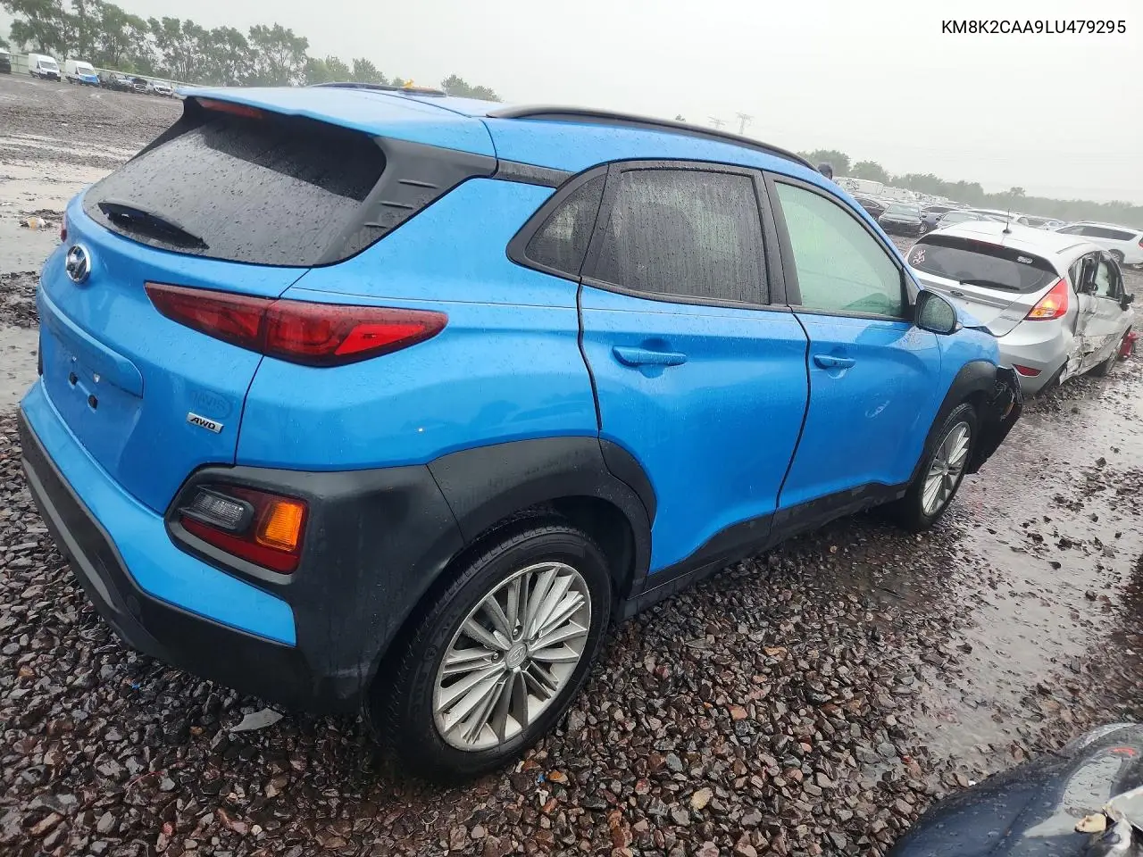 2020 Hyundai Kona Sel VIN: KM8K2CAA9LU479295 Lot: 57738346