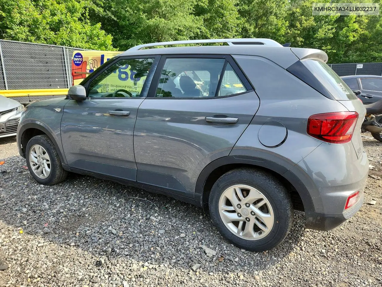 2020 Hyundai Venue Sel VIN: KMHRC8A34LU032237 Lot: 57861686