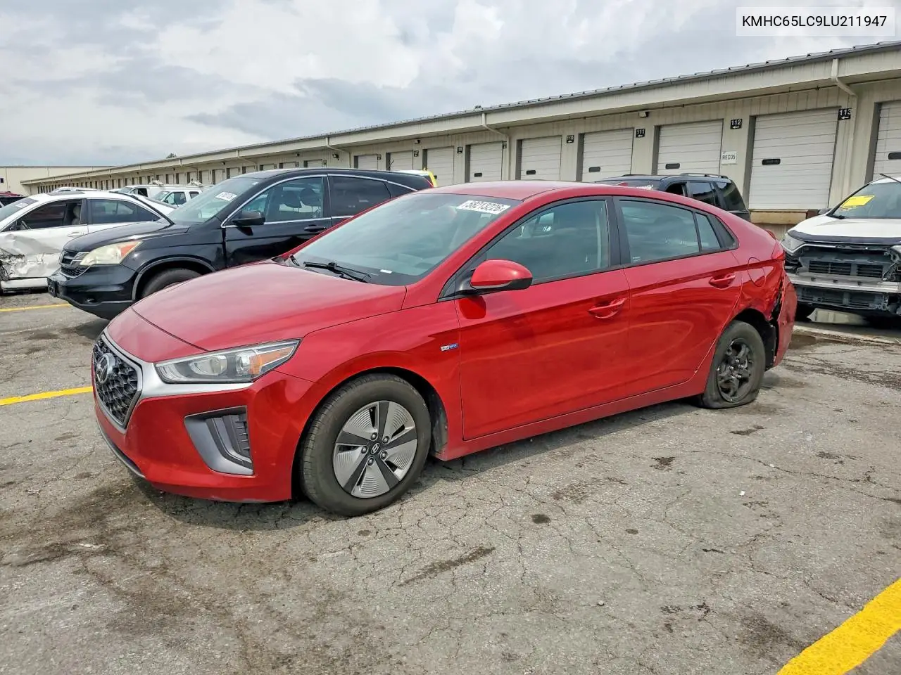 2020 Hyundai Ioniq Blue VIN: KMHC65LC9LU211947 Lot: 58213226