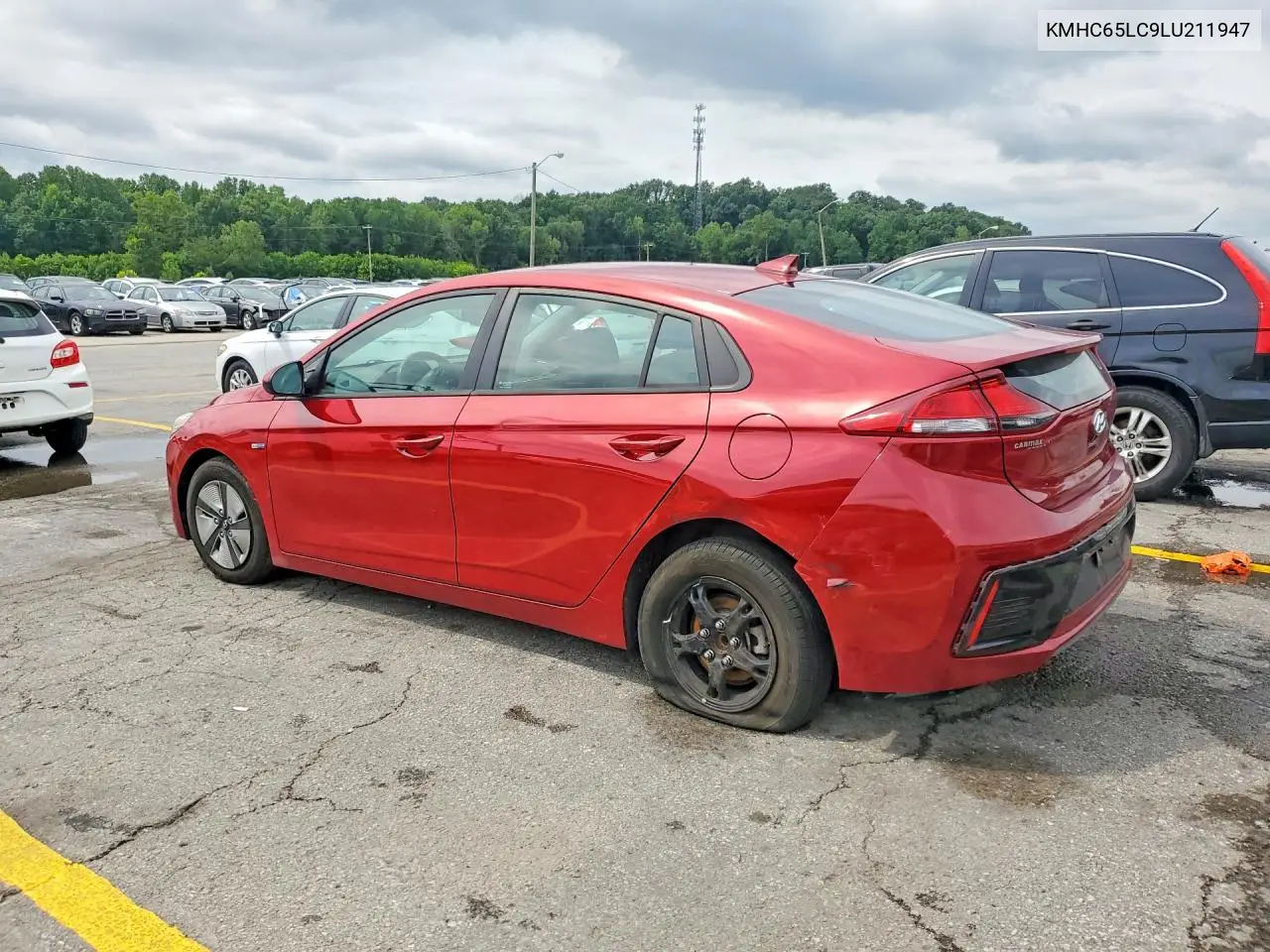2020 Hyundai Ioniq Blue VIN: KMHC65LC9LU211947 Lot: 58213226