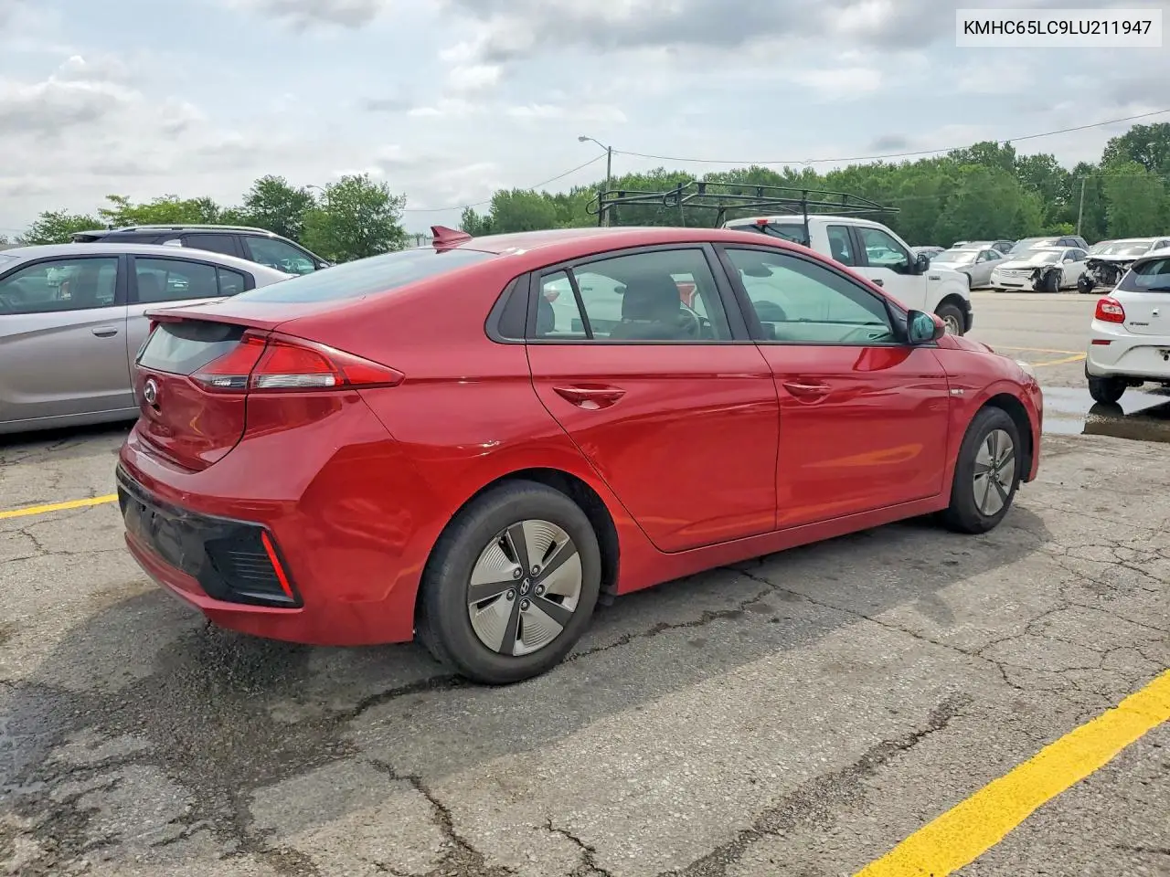 2020 Hyundai Ioniq Blue VIN: KMHC65LC9LU211947 Lot: 58213226