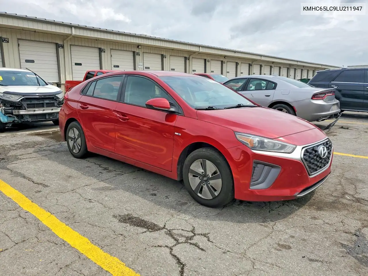 2020 Hyundai Ioniq Blue VIN: KMHC65LC9LU211947 Lot: 58213226