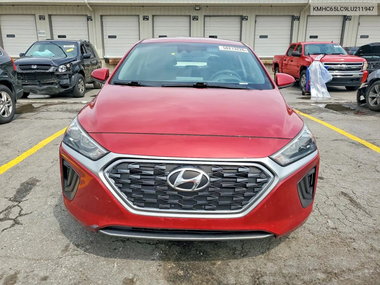 2020 Hyundai Ioniq Blue VIN: KMHC65LC9LU211947 Lot: 58213226