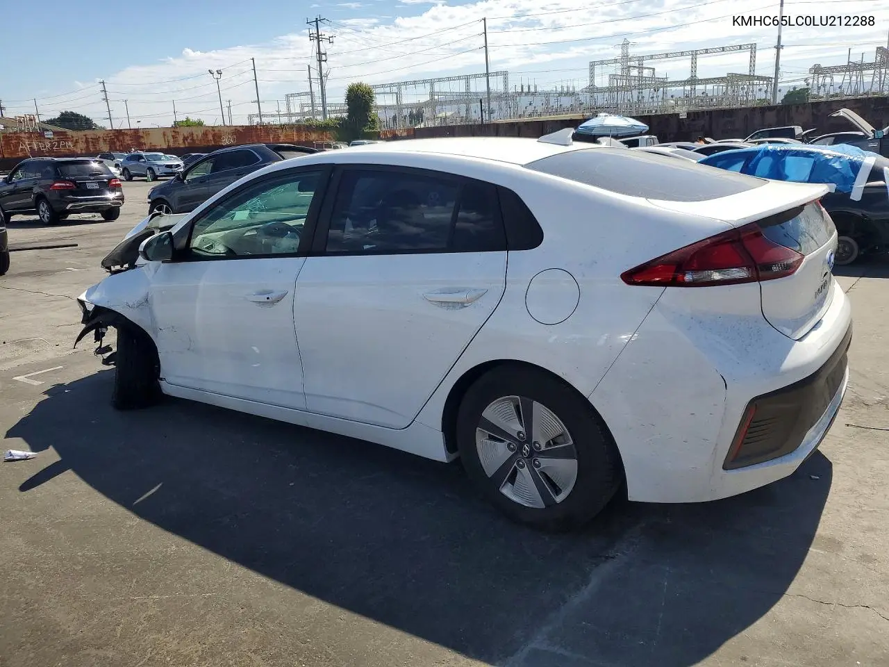 2020 Hyundai Ioniq Blue VIN: KMHC65LC0LU212288 Lot: 58607206