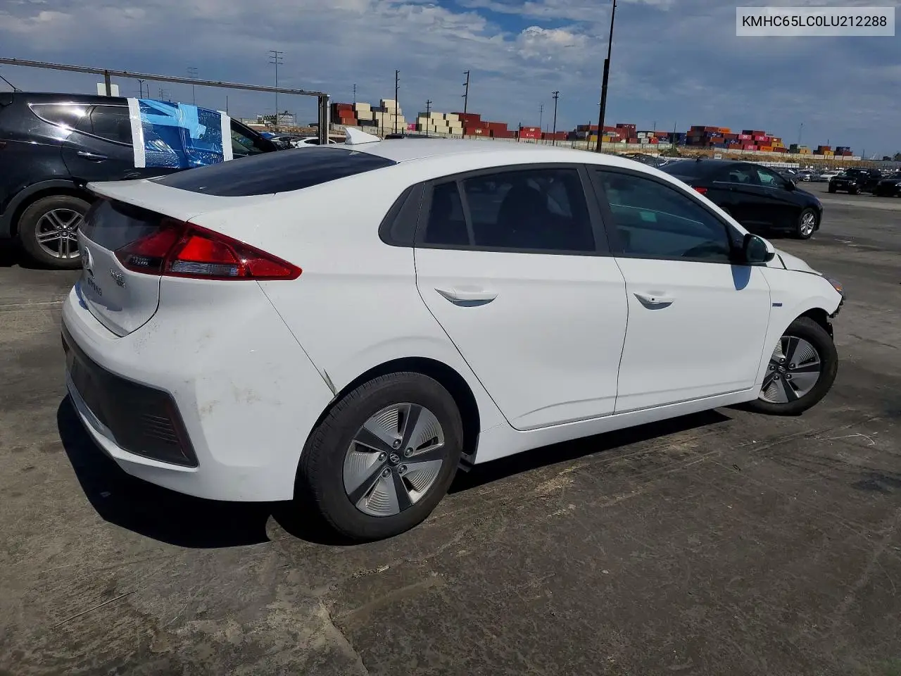2020 Hyundai Ioniq Blue VIN: KMHC65LC0LU212288 Lot: 58607206