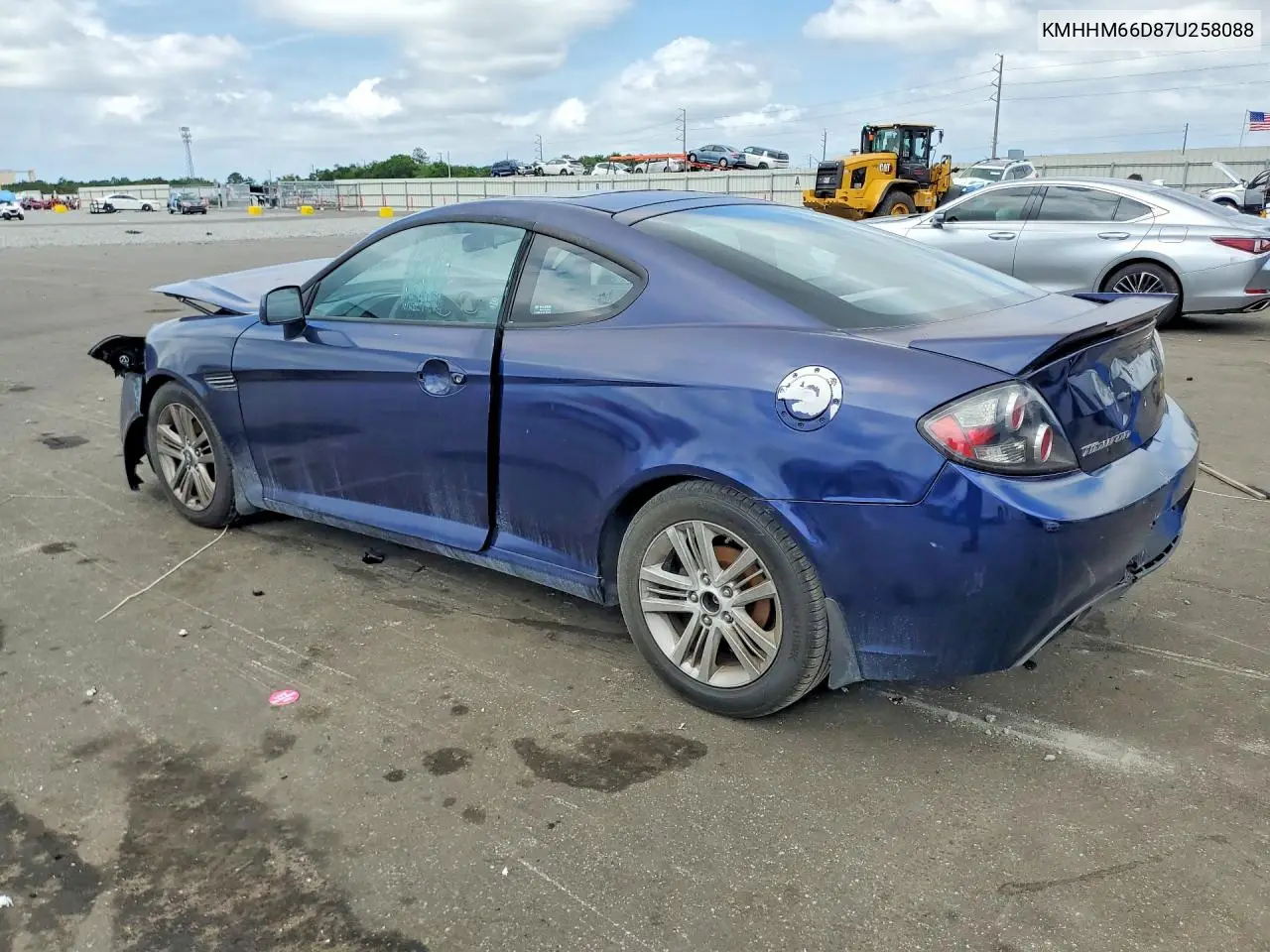 2007 Hyundai Tiburon Gs VIN: KMHHM66D87U258088 Lot: 53934956