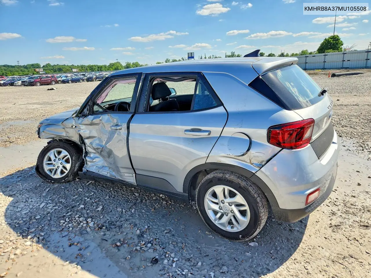 2021 Hyundai Venue Se VIN: KMHRB8A37MU105508 Lot: 55763686