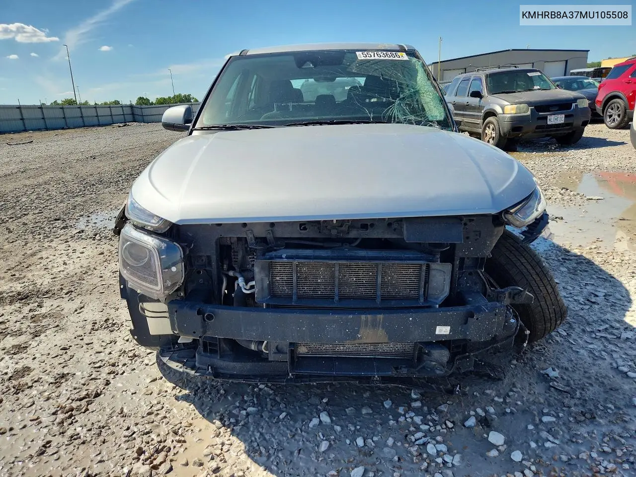 2021 Hyundai Venue Se VIN: KMHRB8A37MU105508 Lot: 55763686