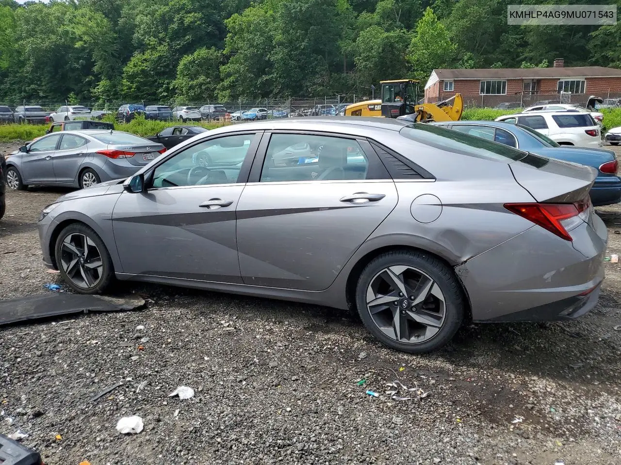 2021 Hyundai Elantra Limited VIN: KMHLP4AG9MU071543 Lot: 56468036