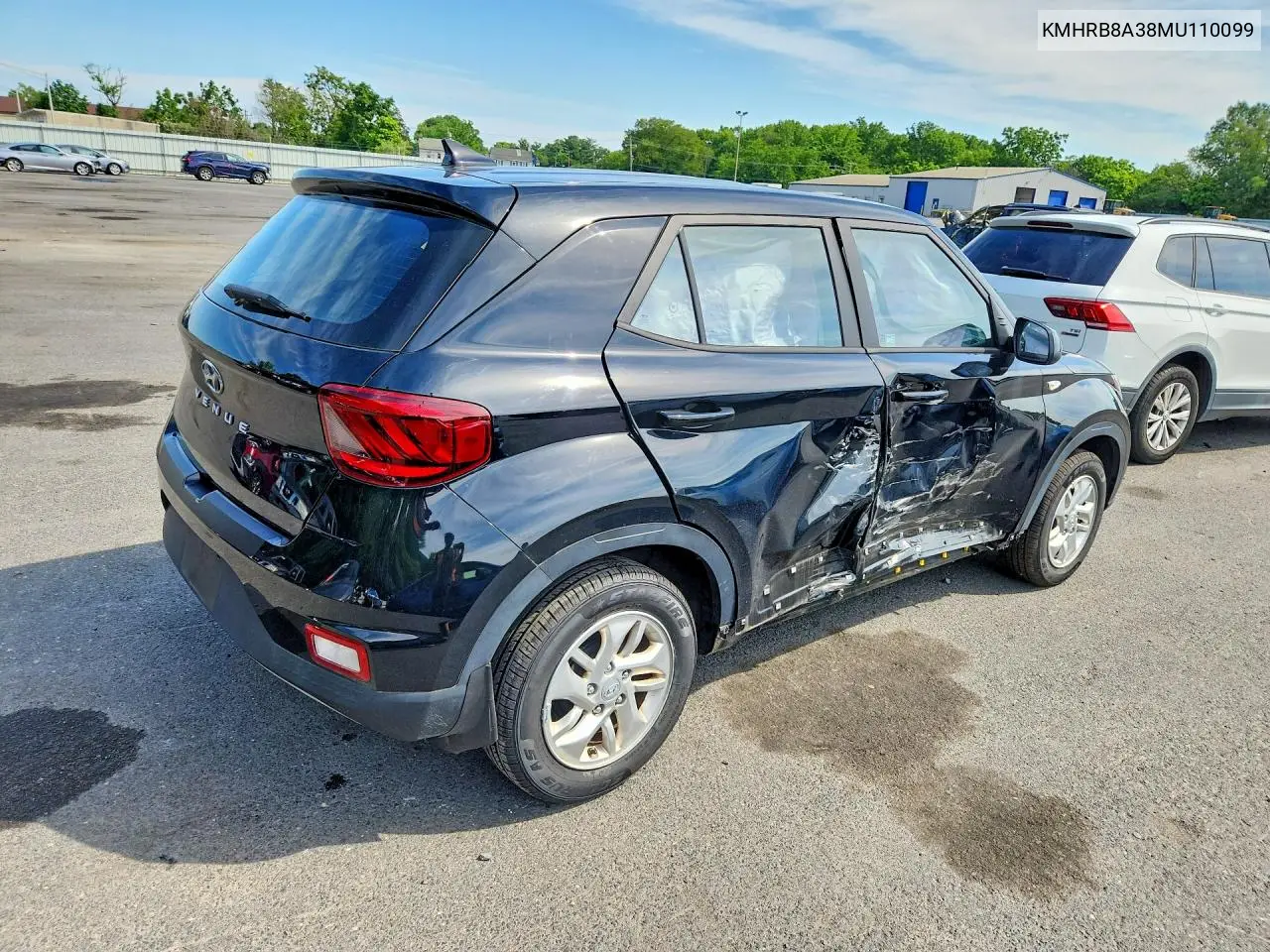 2021 Hyundai Venue Se VIN: KMHRB8A38MU110099 Lot: 57559816