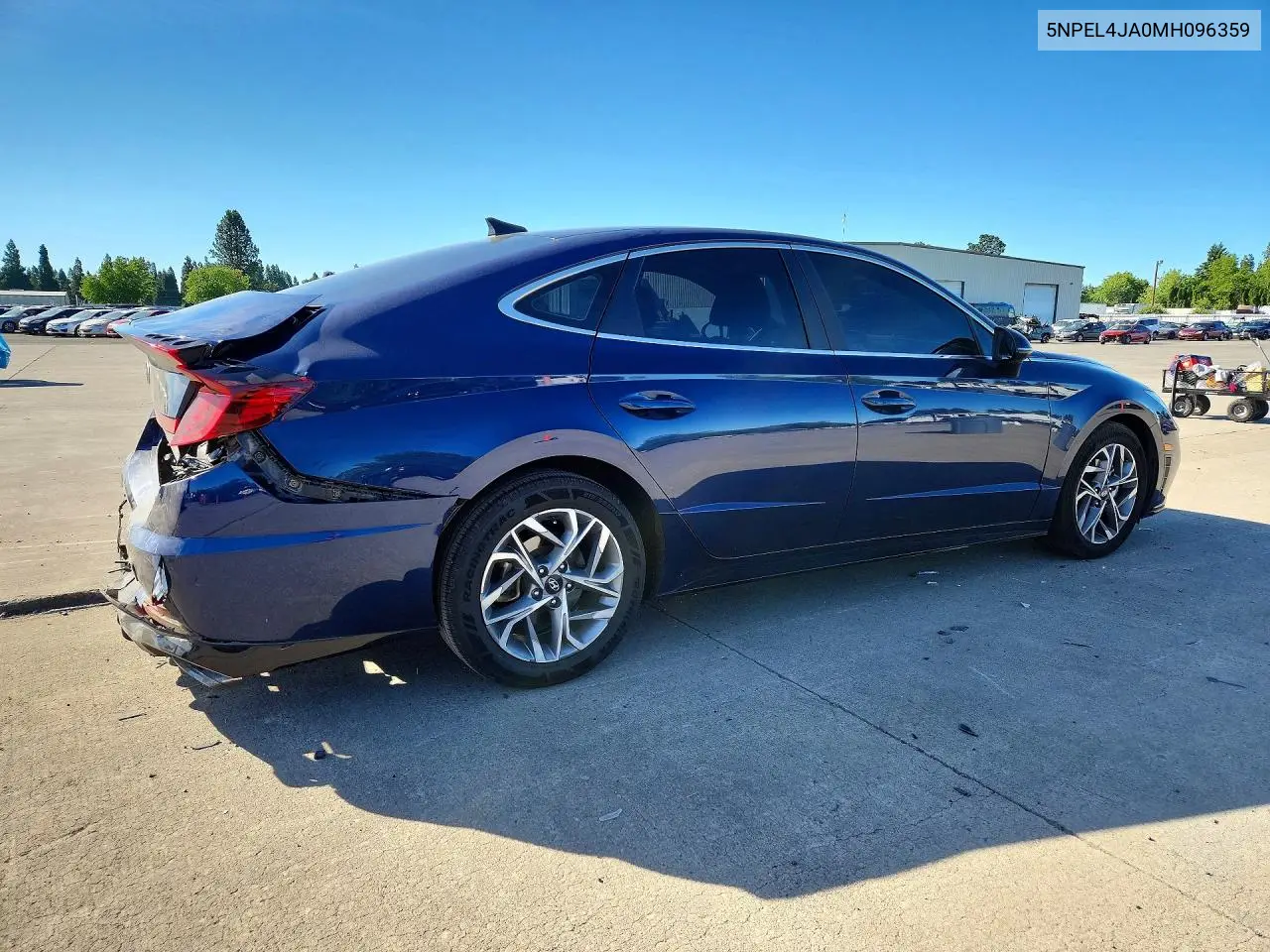 2021 Hyundai Sonata Sel VIN: 5NPEL4JA0MH096359 Lot: 57634046