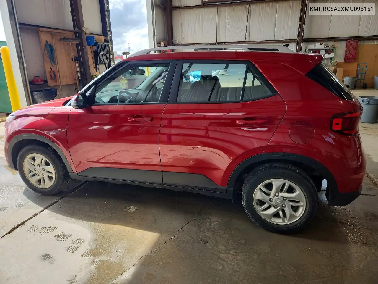 2021 Hyundai Venue Sel VIN: KMHRC8A3XMU095151 Lot: 57762706