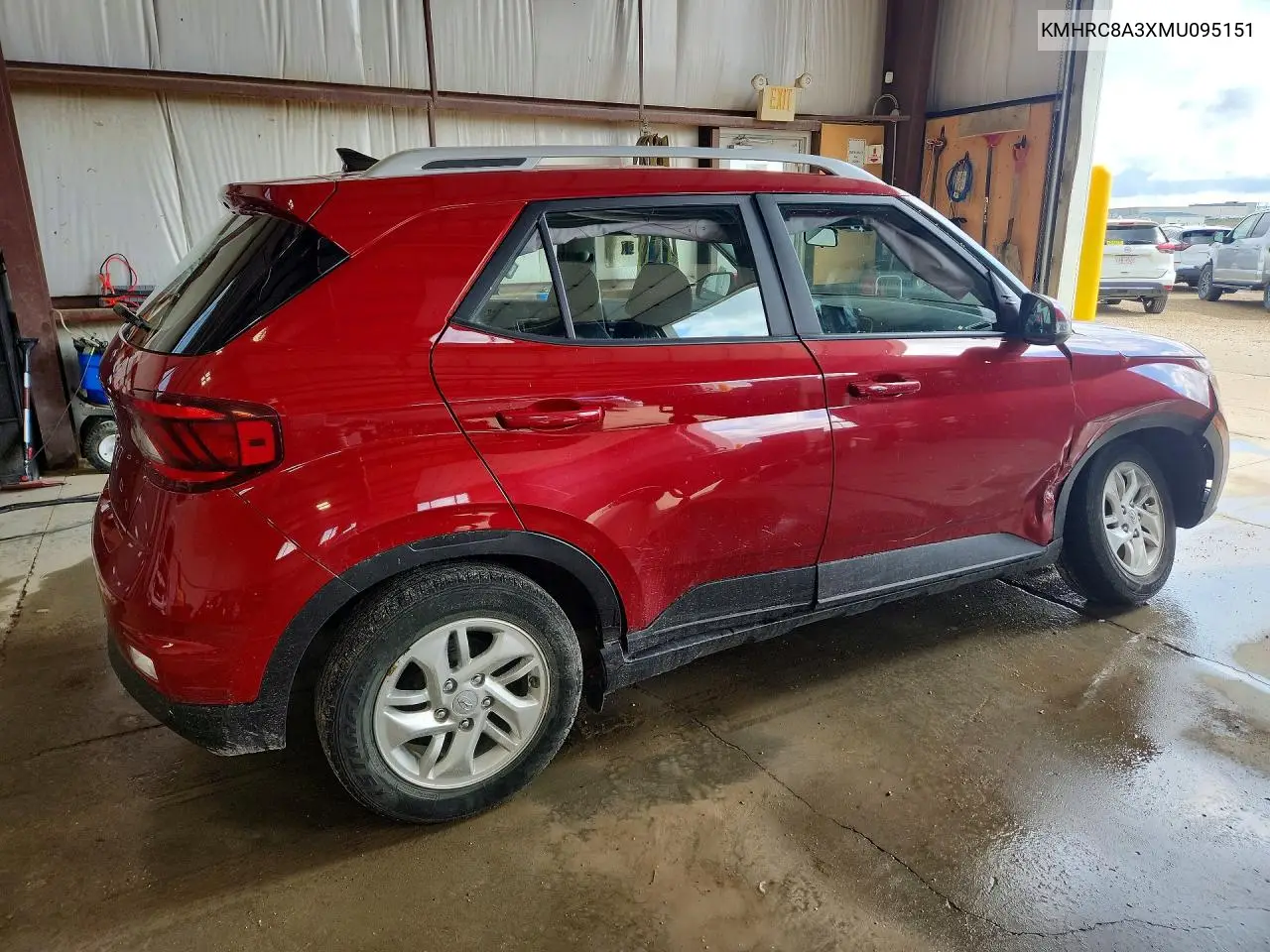 2021 Hyundai Venue Sel VIN: KMHRC8A3XMU095151 Lot: 57762706