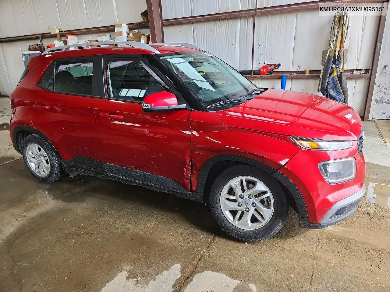 2021 Hyundai Venue Sel VIN: KMHRC8A3XMU095151 Lot: 57762706