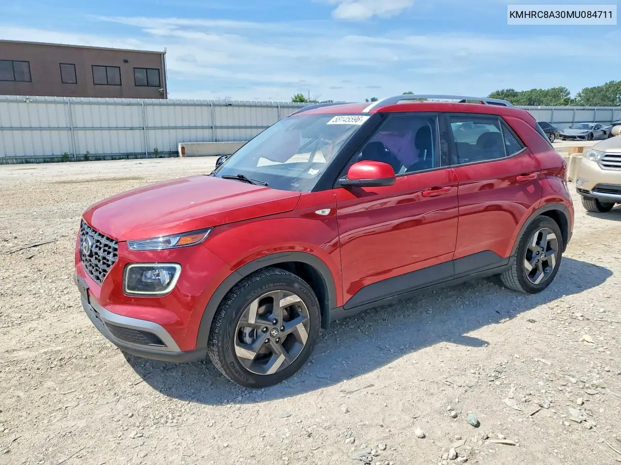 2021 Hyundai Venue Sel VIN: KMHRC8A30MU084711 Lot: 58145596