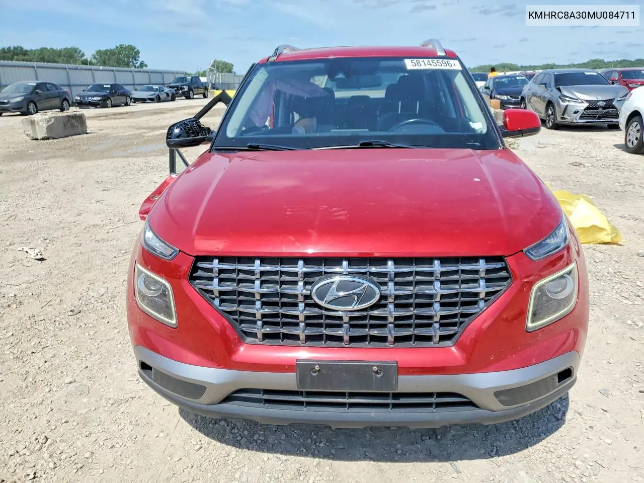 2021 Hyundai Venue Sel VIN: KMHRC8A30MU084711 Lot: 58145596