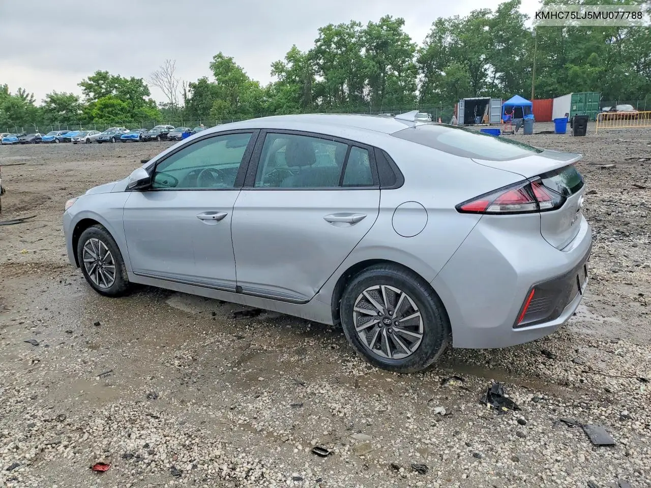 2021 Hyundai Ioniq Se VIN: KMHC75LJ5MU077788 Lot: 58460136