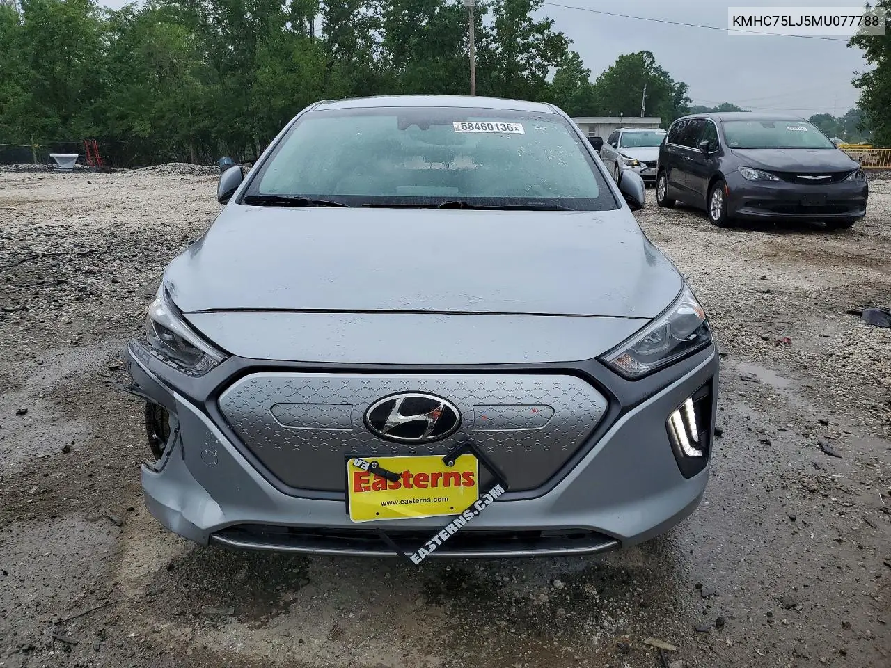 2021 Hyundai Ioniq Se VIN: KMHC75LJ5MU077788 Lot: 58460136